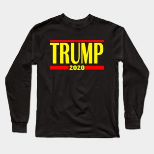 Trump 2020 Yellow Long Sleeve T-Shirt